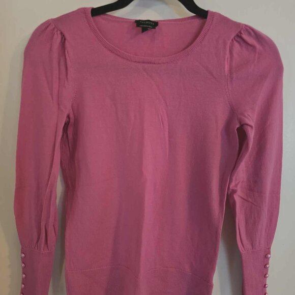 Talbots | Long slightly puff sleeve with pink pearl - Picture 1 of 3